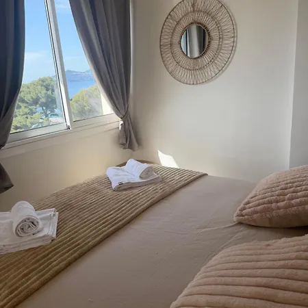 Beau 4 Couchages Vue Cannes